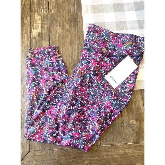 Lululemon Base Pace HR High Rise Tight 25" PLUS Size 20 Pant Floral NWT … - Picture 5 of 9